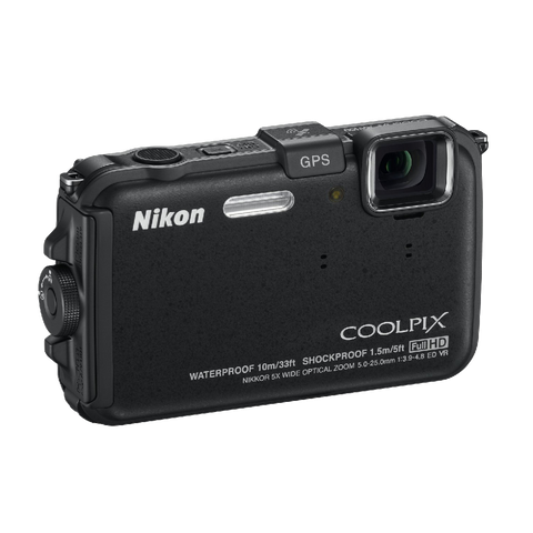 Nikon Coolpix Aw100 Cmos Waterproof Digital Camera With GPS