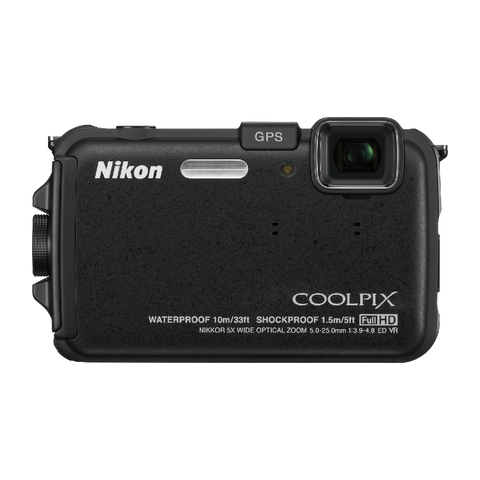 Nikon Coolpix Aw100 Cmos Waterproof Digital Camera With GPS